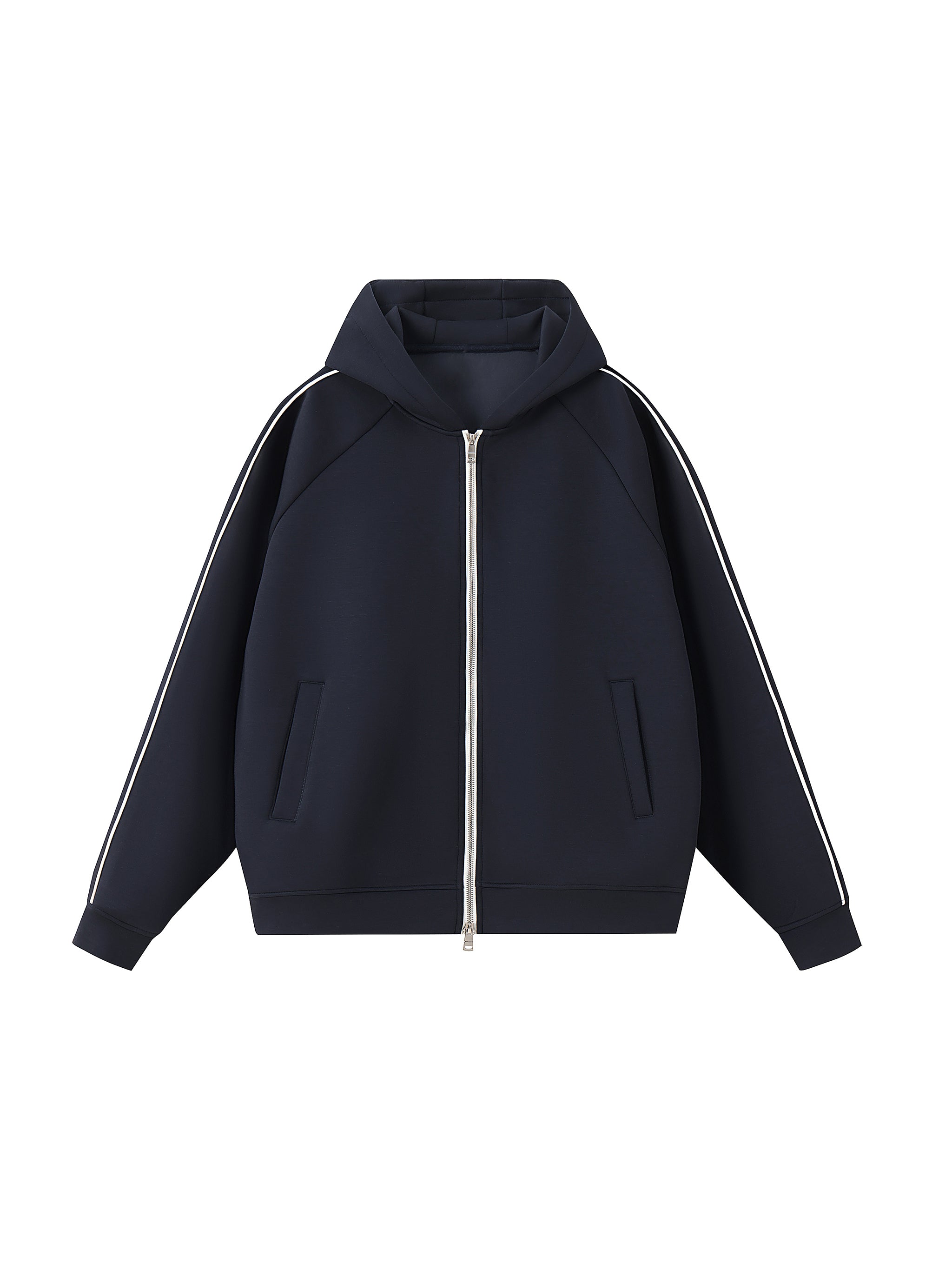 Heavyweight Raglan Sleeve Zip Hoodie