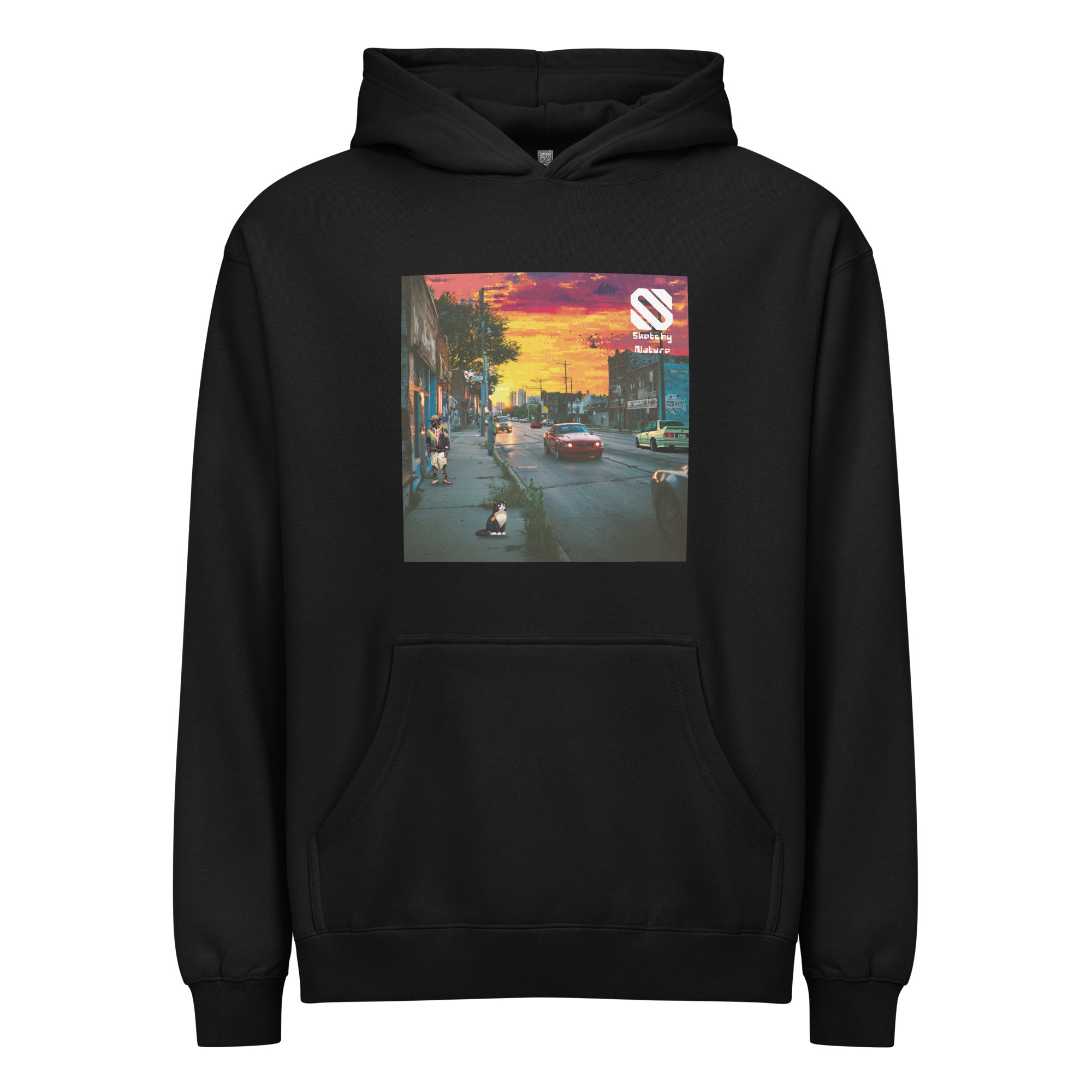 8bit Urban Sunset