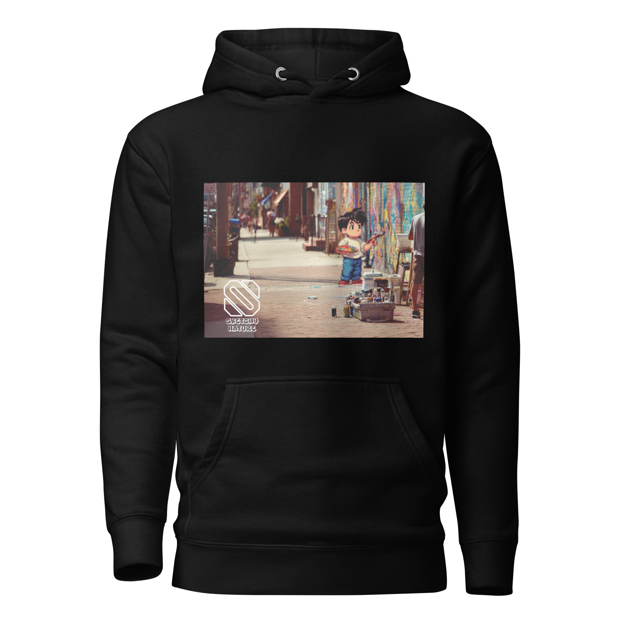 Pixel Life: Mural Mode Hoodie Hoodie