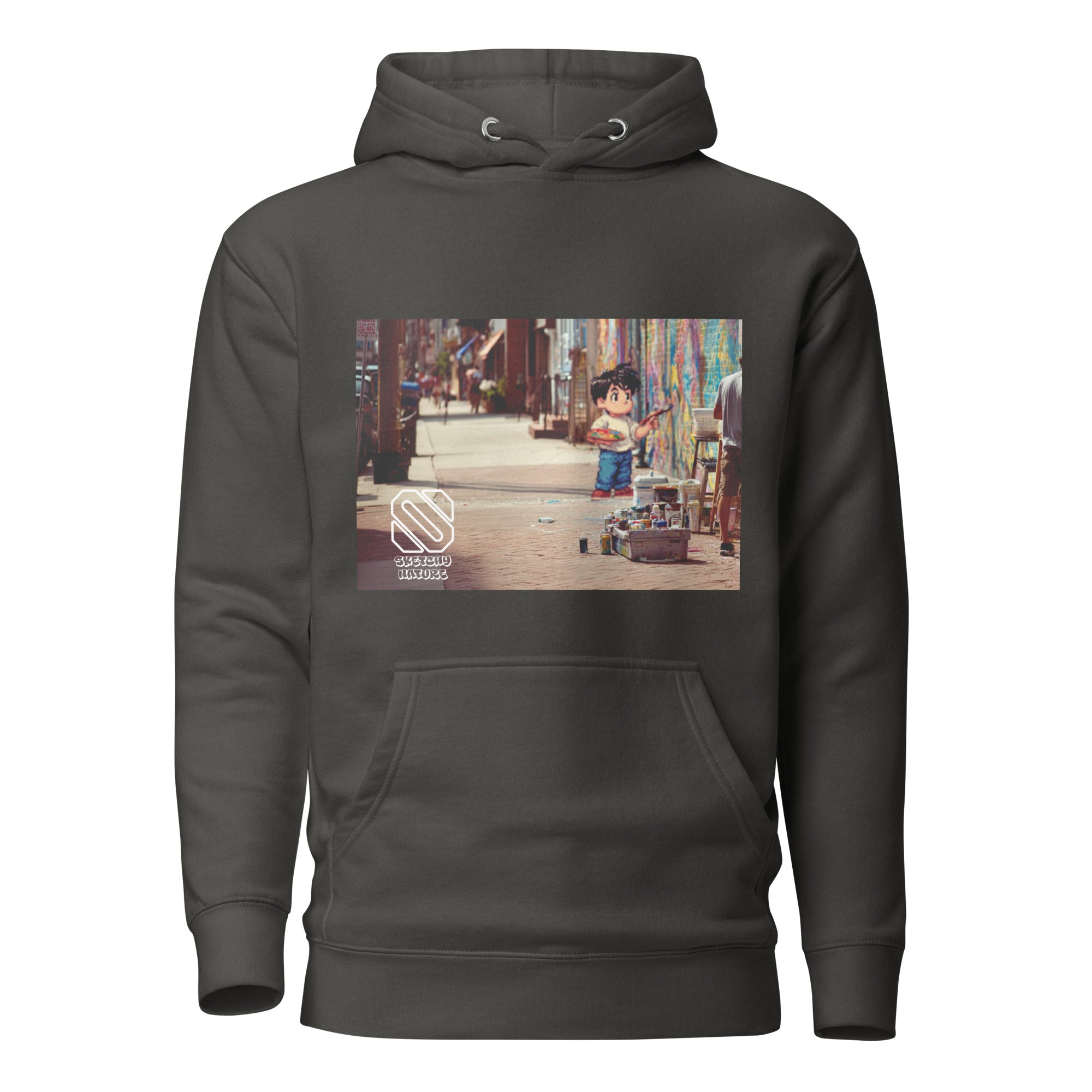 Pixel Life: Mural Mode Hoodie Hoodie