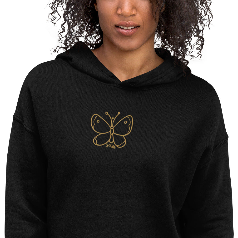 B-Fly Crop Hoodie