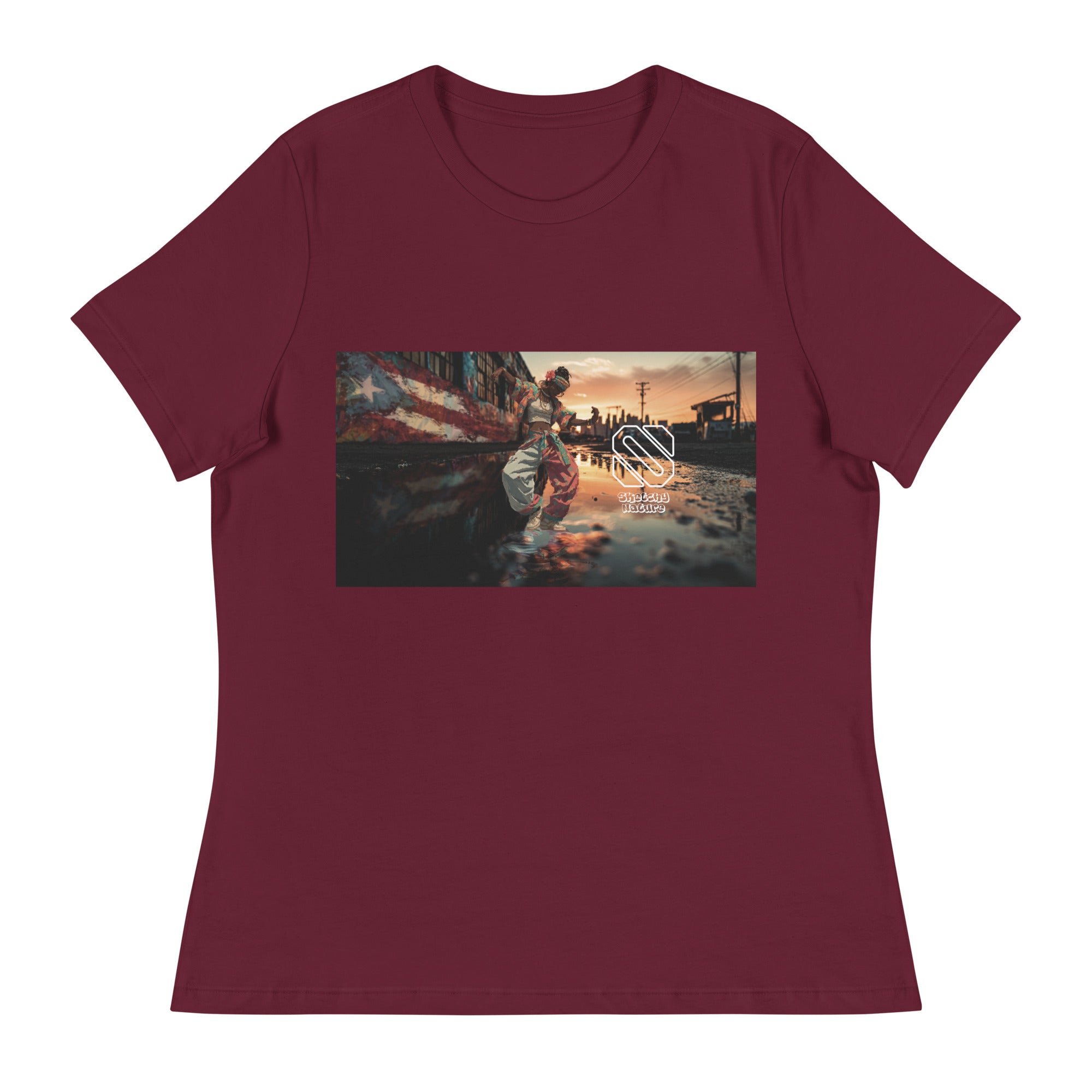8-Bit Bori Women's Relaxed T-Shirt